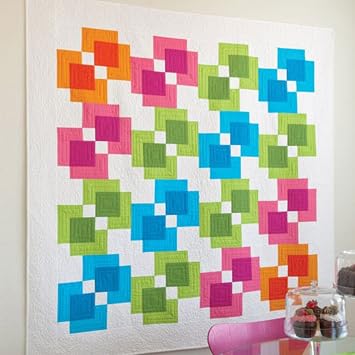 AccuQuilt GO! Square-5 (4 1/2 Finished) Fabric Cutting Die for Quilting, Sewing, and Crafting DIY Projects