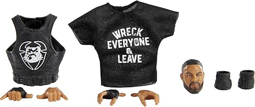 Miniatura 2 de WWE MATTEL Top Picks Elite Roman Reigns - Figura de acción de 6 pulgadas con articulación de lujo para posar y jugar, detalles realistas, equipo de