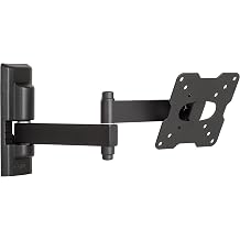 Meliconi Cme Edr100 Swivel & Tilt Wall Bracket for All 14-25 Inch Tv Ledlcd &Plasma Max Vesa 100 Made in Italy
