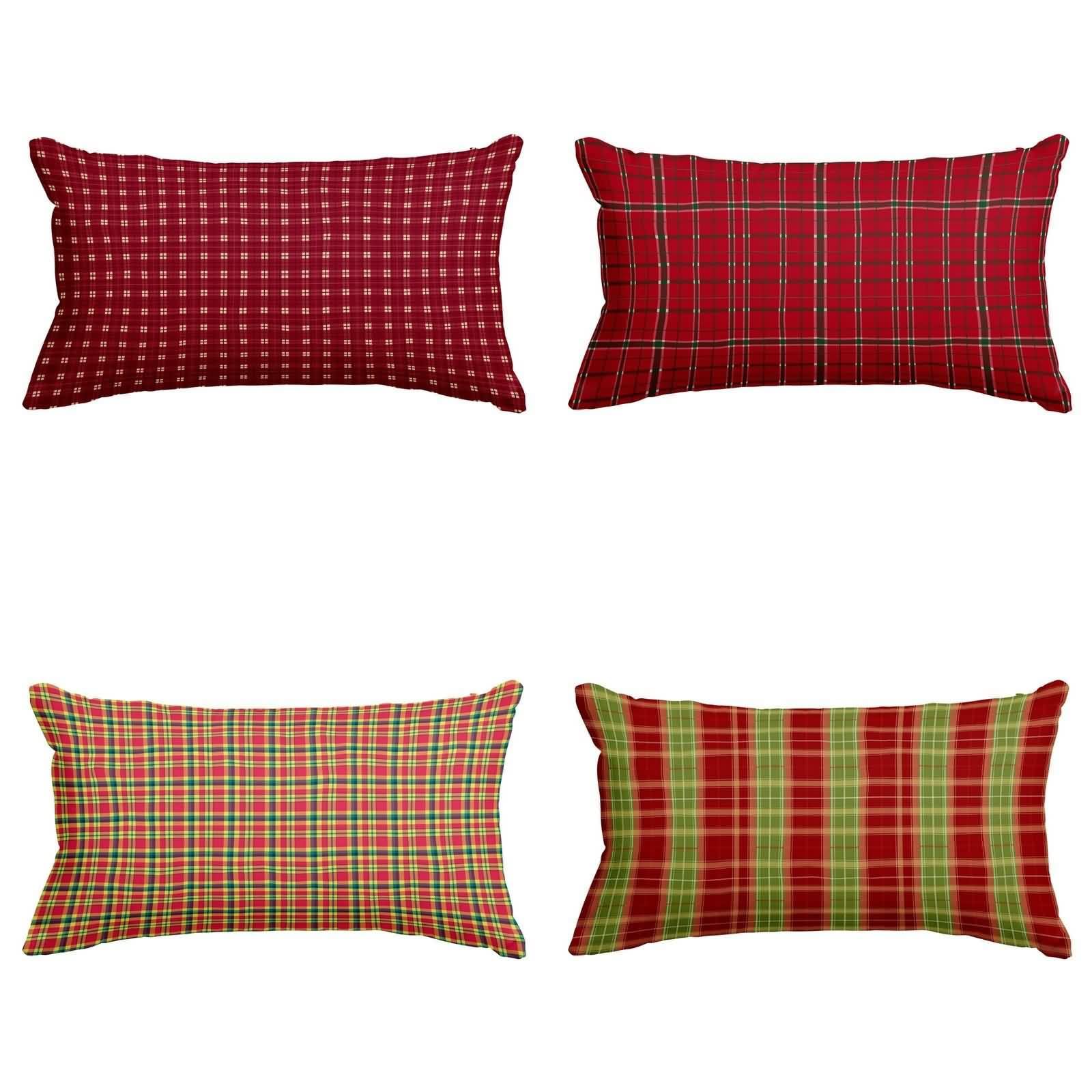 Housse coussin extérieur lin satin CEVAN pour protéger et embellir