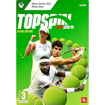 TopSpin 2K25: Deluxe Edition Download Code (Xbox One)