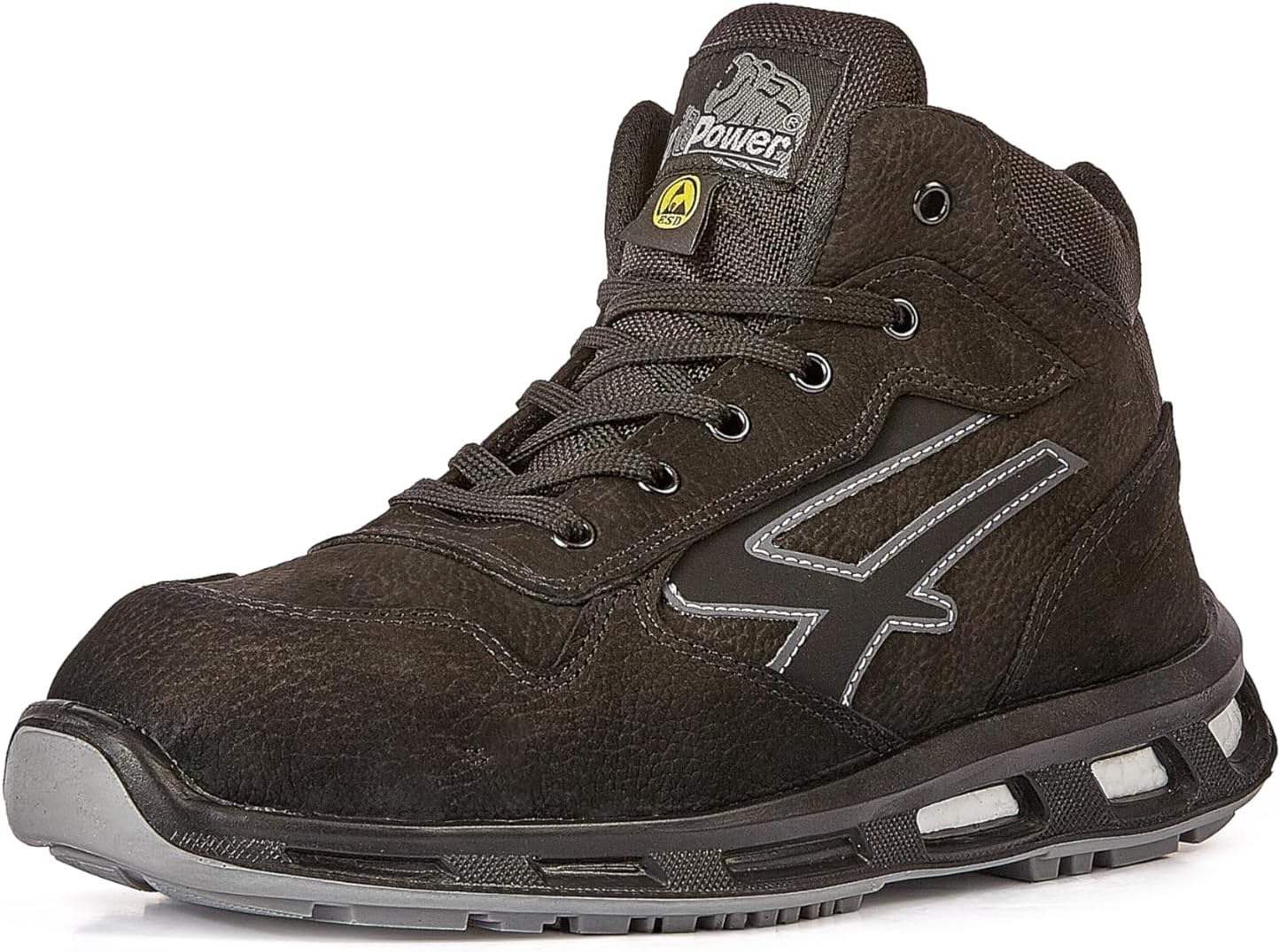 U-Power Red Lion Lift, Safety Shoes, High, Lightweight and Flexible, Anti perforation, Anti Puncture, with Infinergy Insert, with Aluminium Toe Caps (Grey 44)