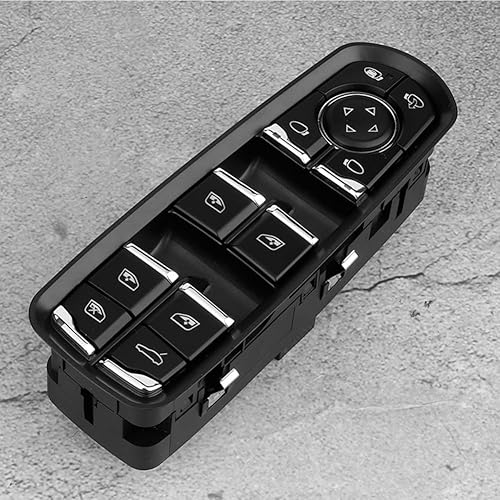 Miniatura 5 de Fydun Interruptor de control de ventana Power Master para Cayenne 2011-2016Panamera 2011-2016 7PP-959-858-M-DML 7PP-959-858-Q-DML 958-613-156-20-DML