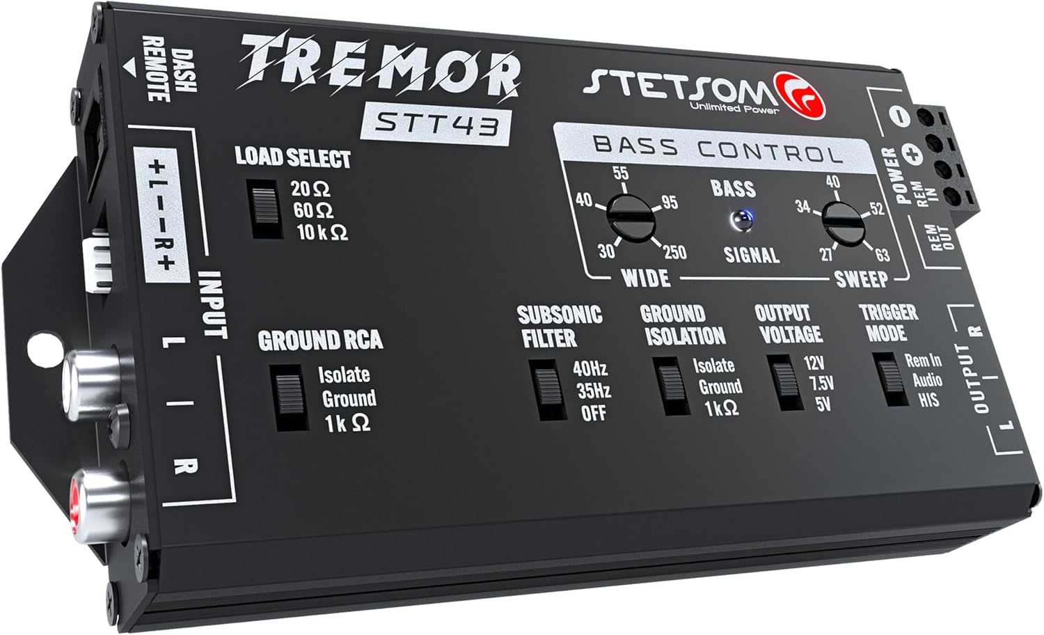 Stetsom STT43 Tremor PRO - DSP Bass Restoration