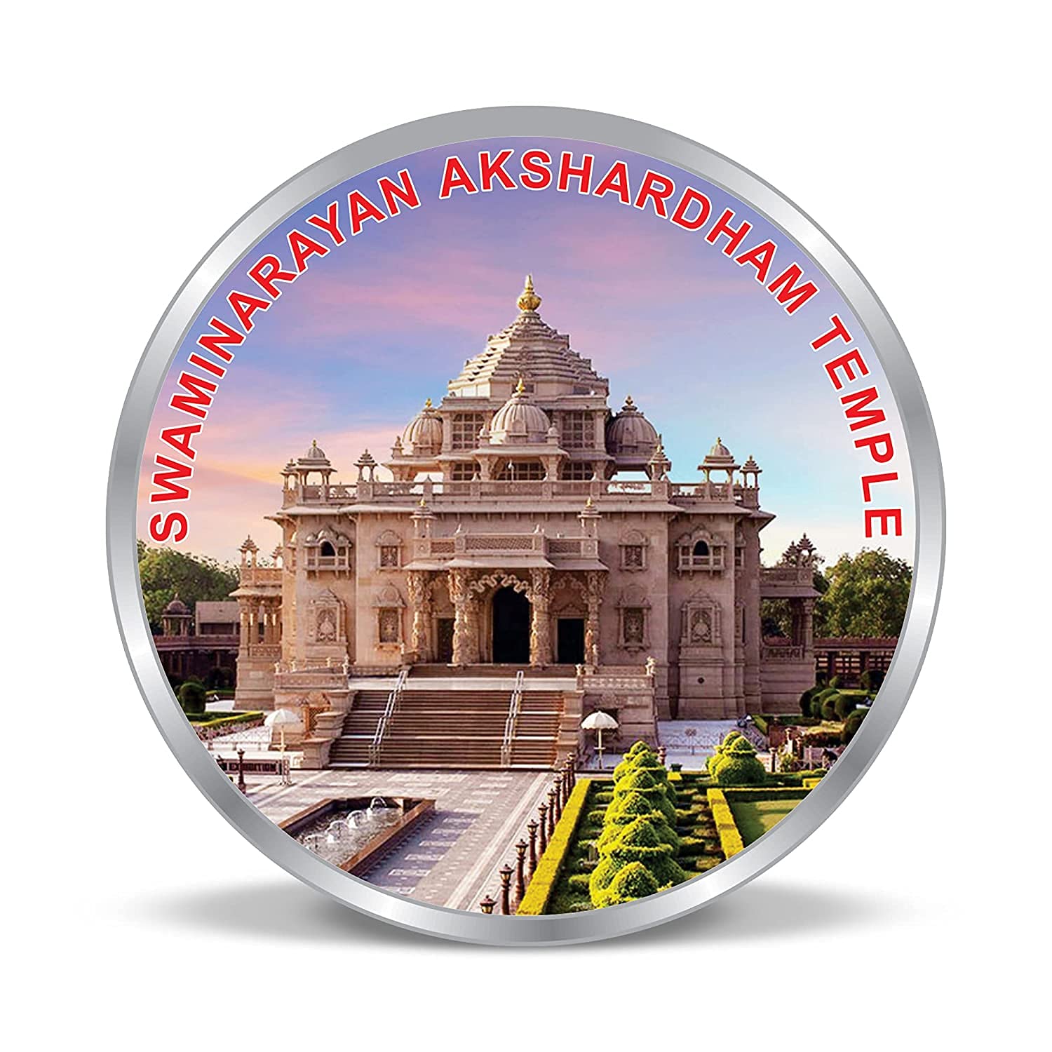 Precious Moments BIS Hallmarked 20 Gram 999 Pure Silver Temples Coin