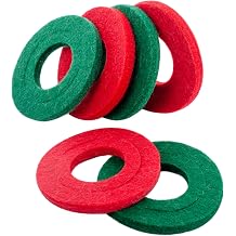 Battery Terminal Anti Corrosion Washers, Fiber Battery Terminal Protector,3 RED+3 Green.Anti Corrosion Washers