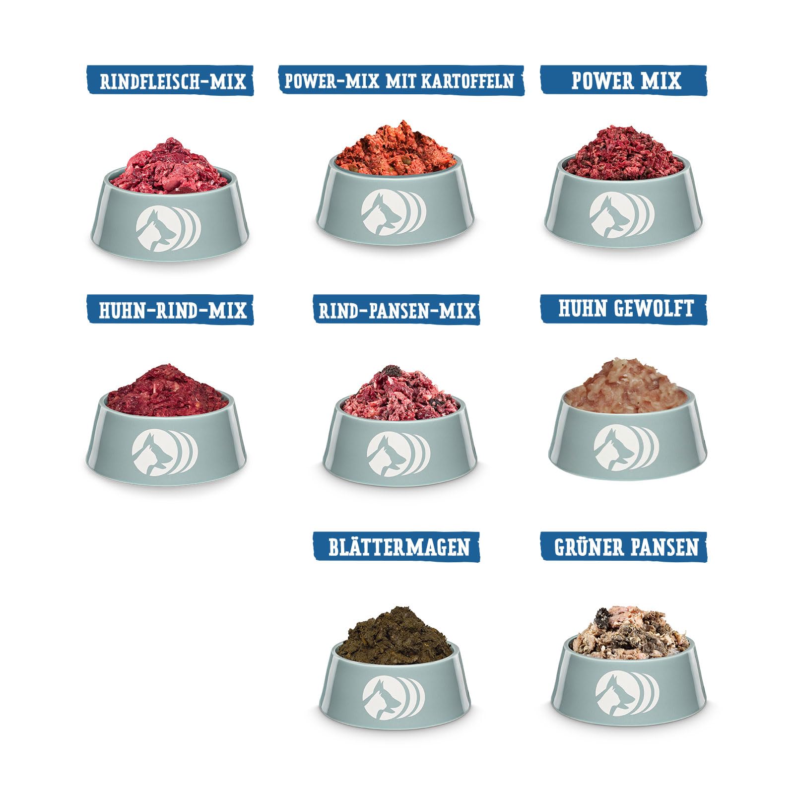 Barf Highlight-Paket | 12 kg hochwertiges Barf Hundefutter mit Rind & Huhn | Natürlich & ohne Zusatzstoffe | Perfekt für eine artgerechte Ernährung | Made in Germany