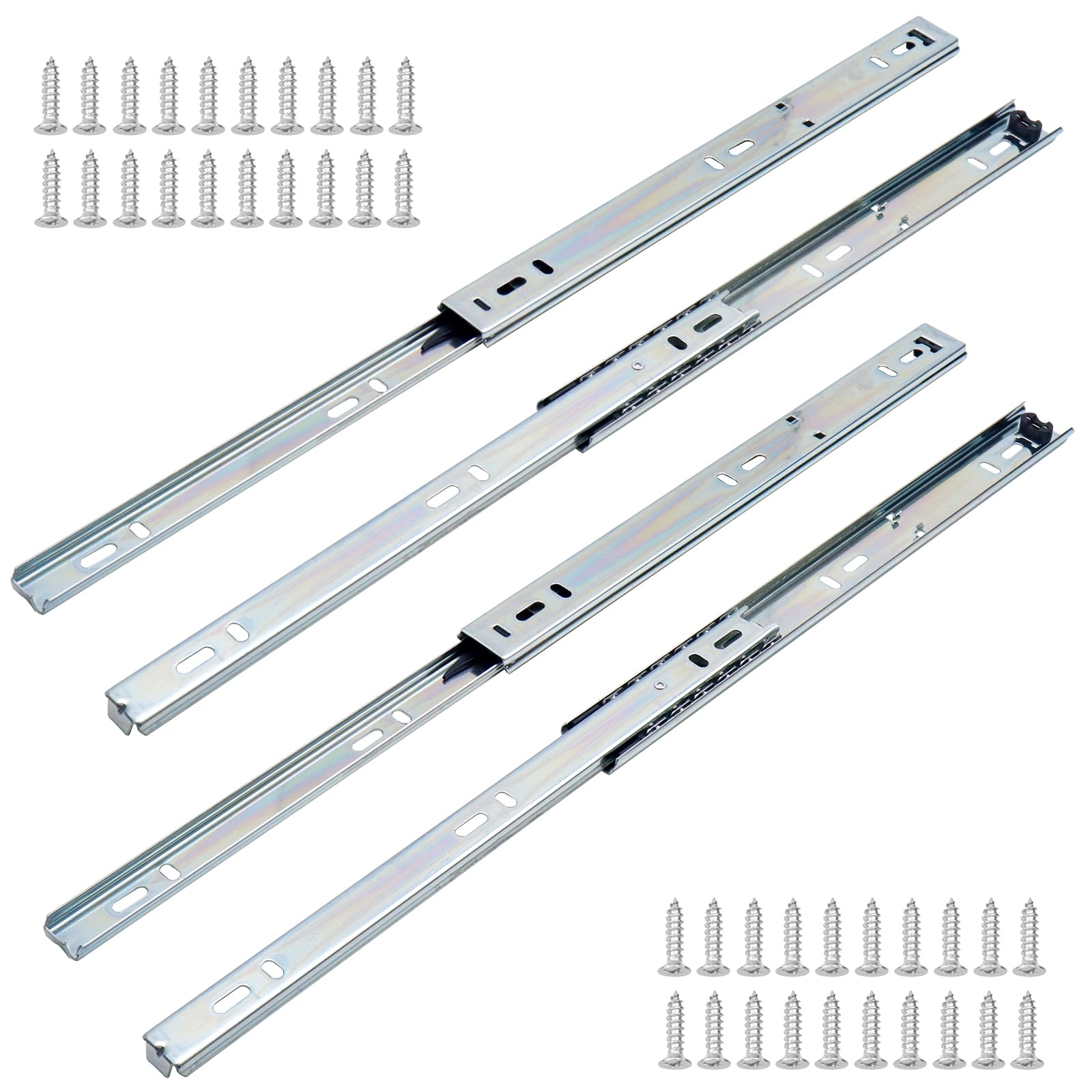 Coshar 15" Drawer Slides - Heavy Duty & Silent -12