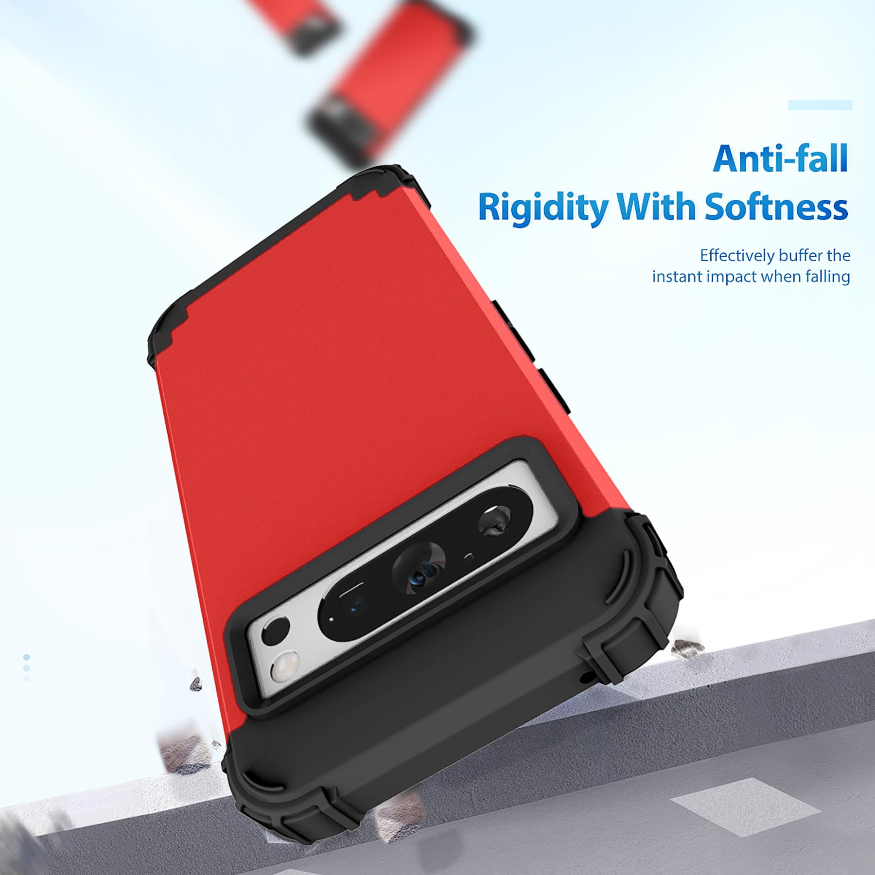 Amazon.com: XZC for Google Pixel 8 Pro Case,Shockproof Dust