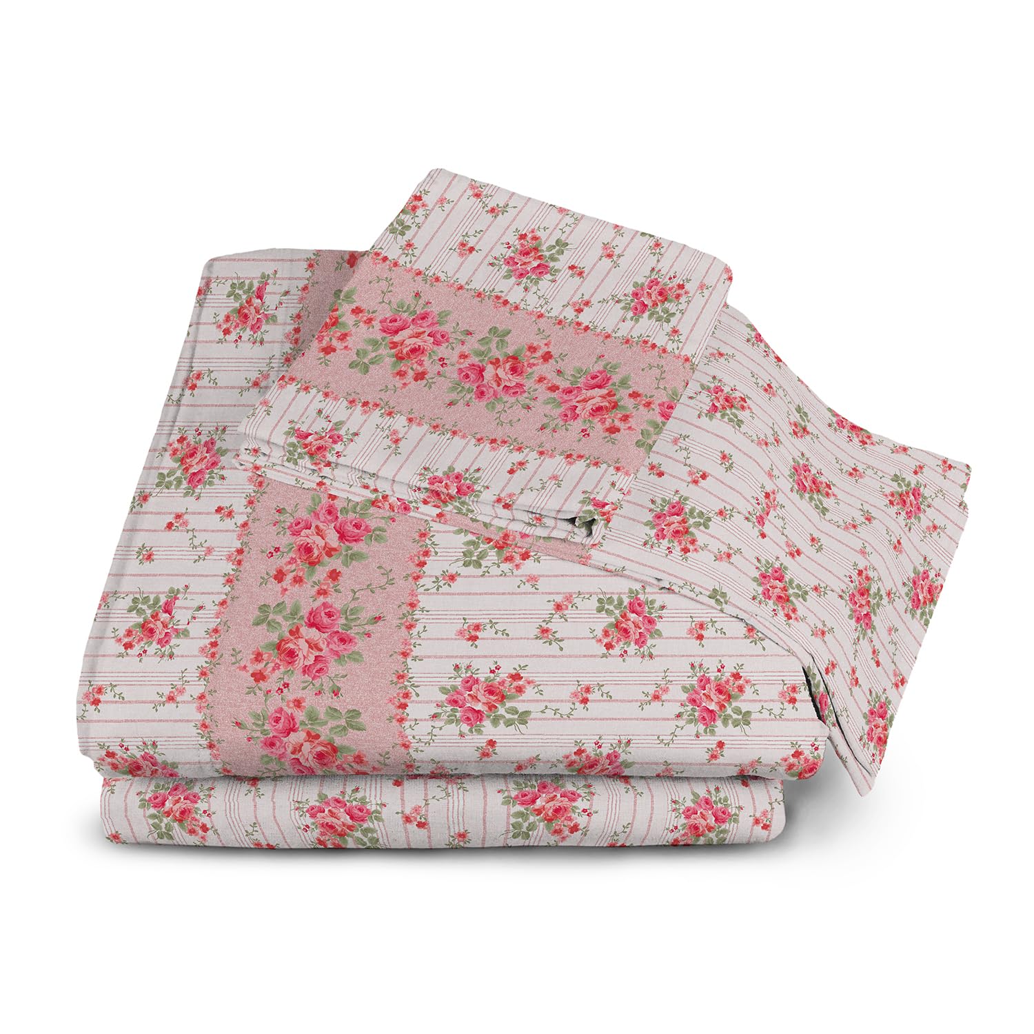 Lenzuola Invernali Banzaii Singolo In Flanella Di Cotone - Anti-Pilling, 3 Pezzi, Made In Italy - Foto 8