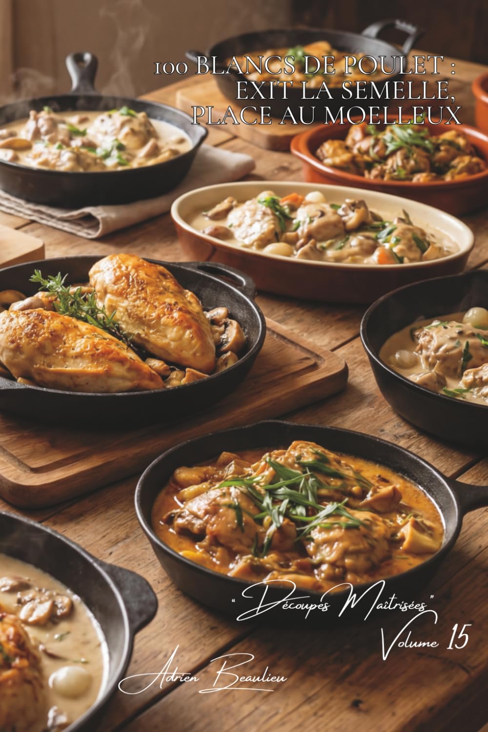 100 blancs de poulet : exit la semelle, place au moelleux: Techniques infaillibles pour des blancs juteux et savoureux (SÉRIE POULET (35 livres) - Sous-série "Découpes Maîtrisées" (10 livres))
