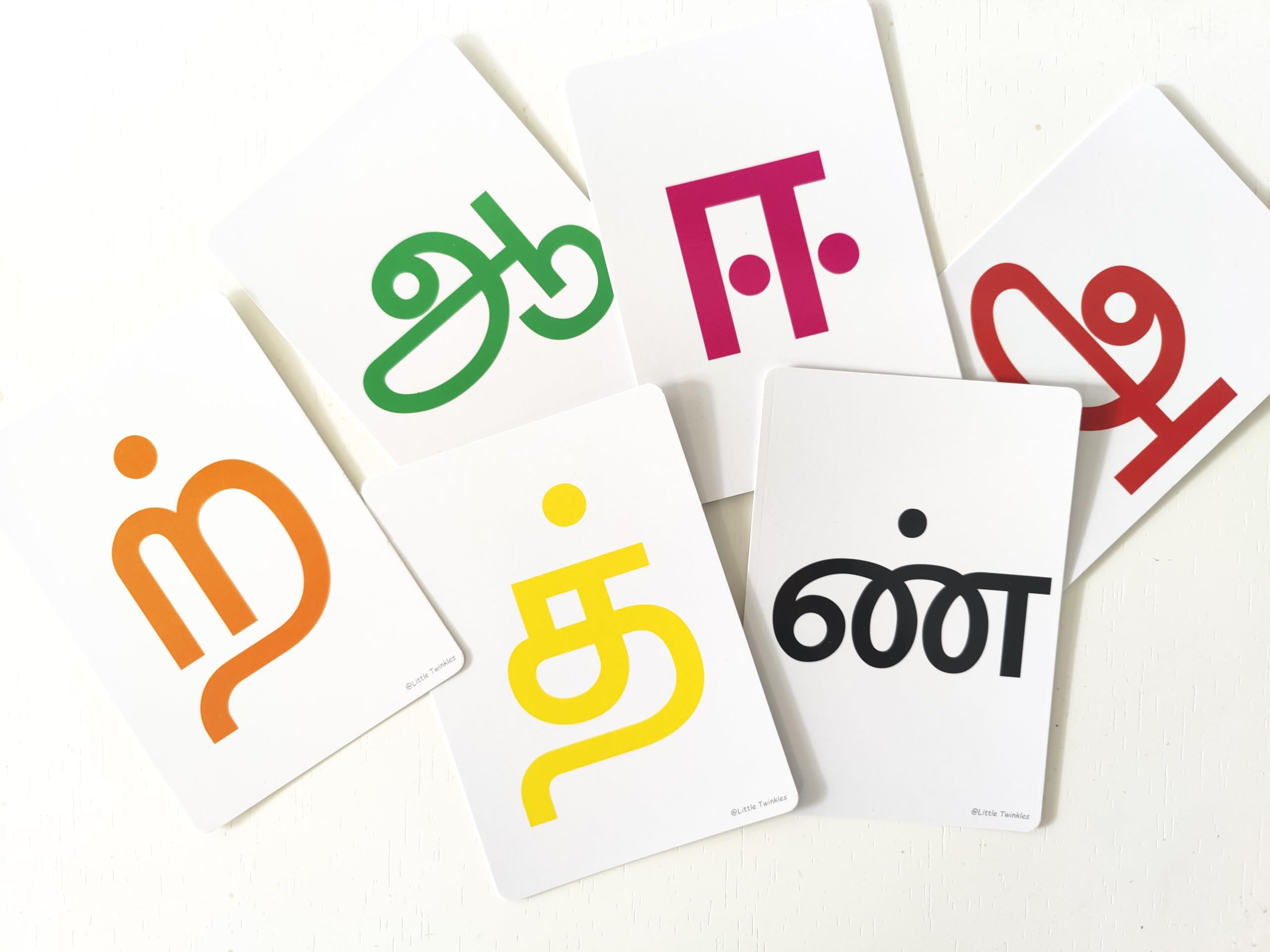Little Twinkles - Tamil Alphabets Flash Cards for Kids| uyir and mei eluthukkal Flash Cards | 30 Cards | Age Group: 1+ Year (B0CWH9TCTZ) Amazon Price History, Amazon Price Tracker
