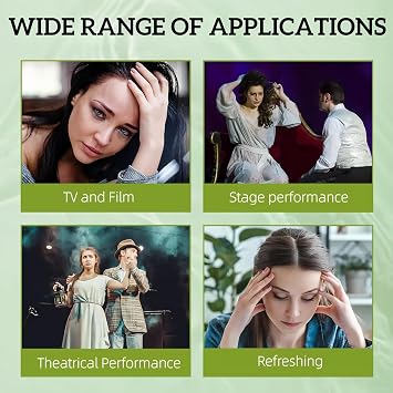 Tear Stick,Professional Tear Stick for Actors,Fast Acting Crying Tool,Crying Effect Makeup Tool,Creates Natural Looking Tears,Easy to Apply & Remove,Natural Foundation Sticks,Quick Cry Effect,Portable