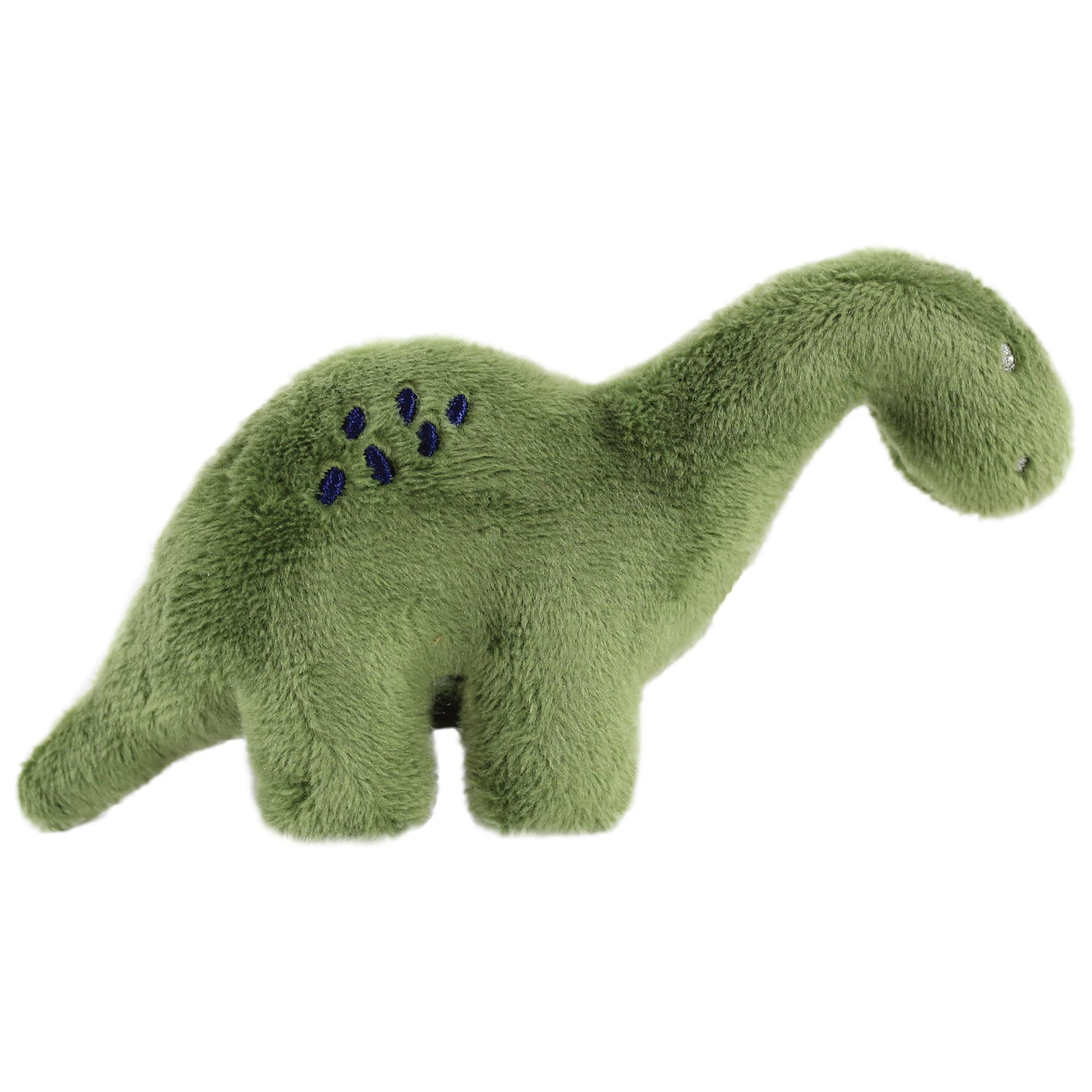 Luvable Friends Jeu Chien, Jouet Couineur pour Chien en Peluche avec Corde, Dinosaures, Taille Unique