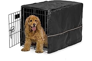 MidWest Dog Crate Privacy Cover, Custom Fit Design