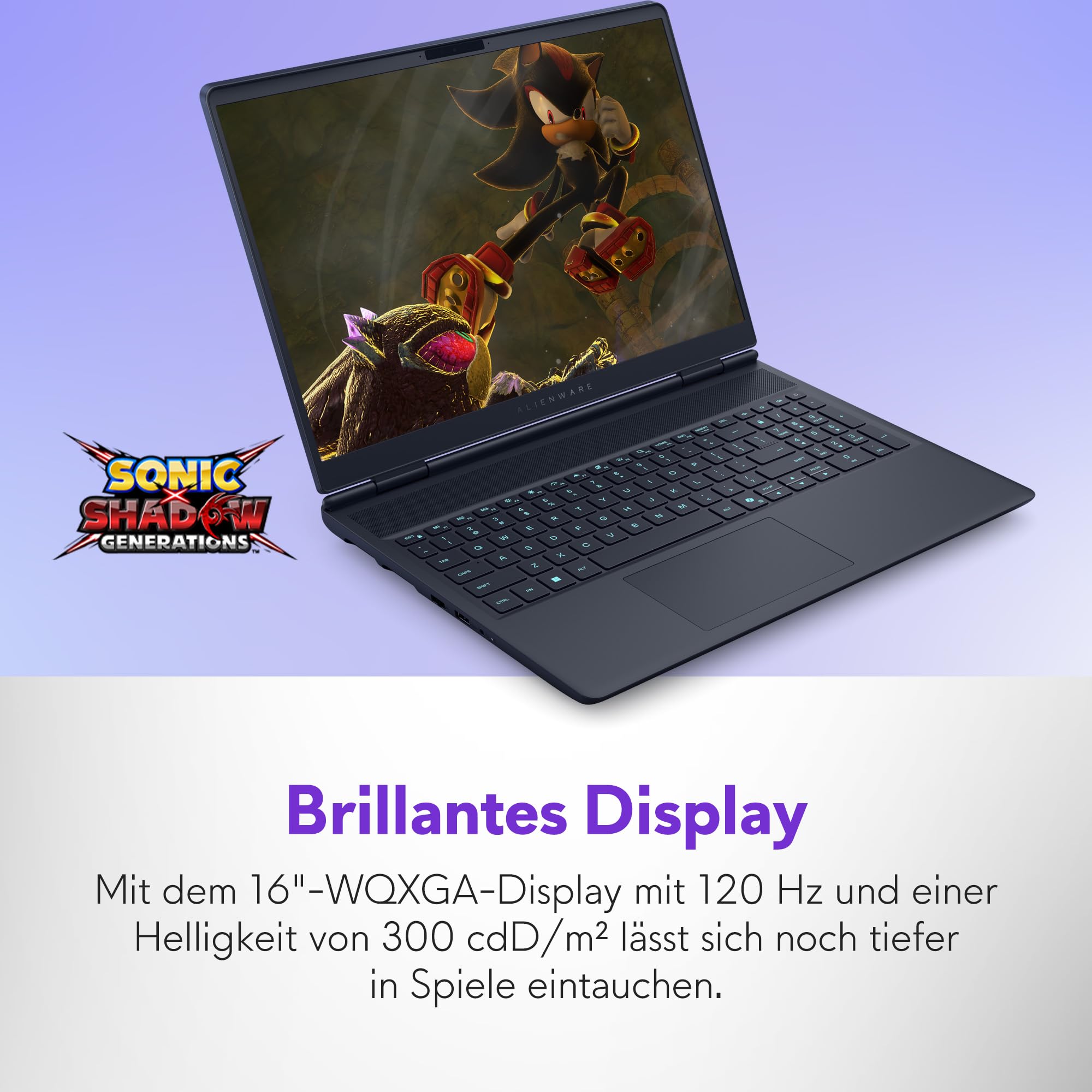 Alienware Aurora Gaming Laptop 16" WQXGA 240Hz G-Sync Intel U9 275HX RTX 5070 32GB RAM 1TB SSD Win 11 Home