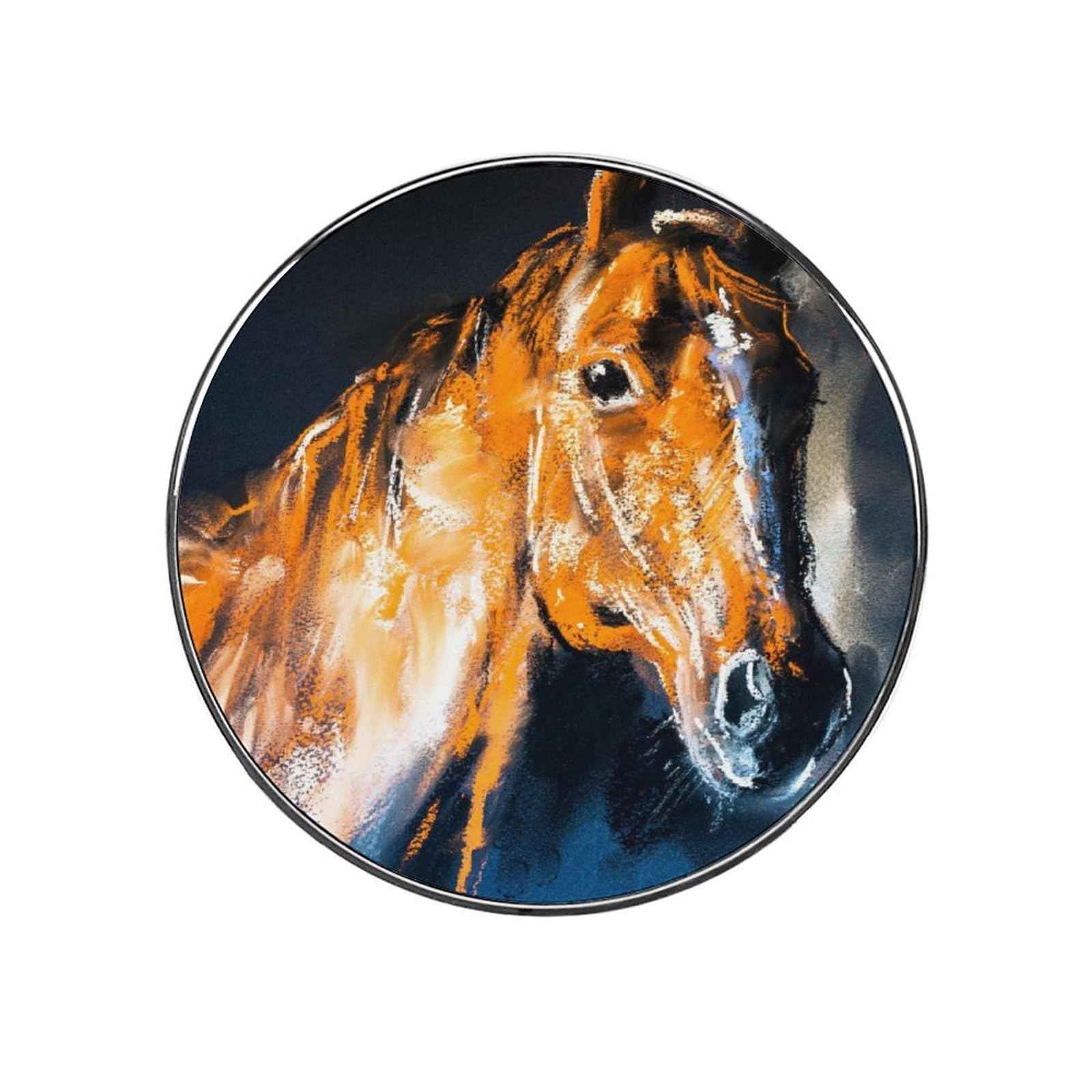 Brown Horse Refrigerator Magnet Decorative Locker Magnet For Kitchen And Office Home Décor