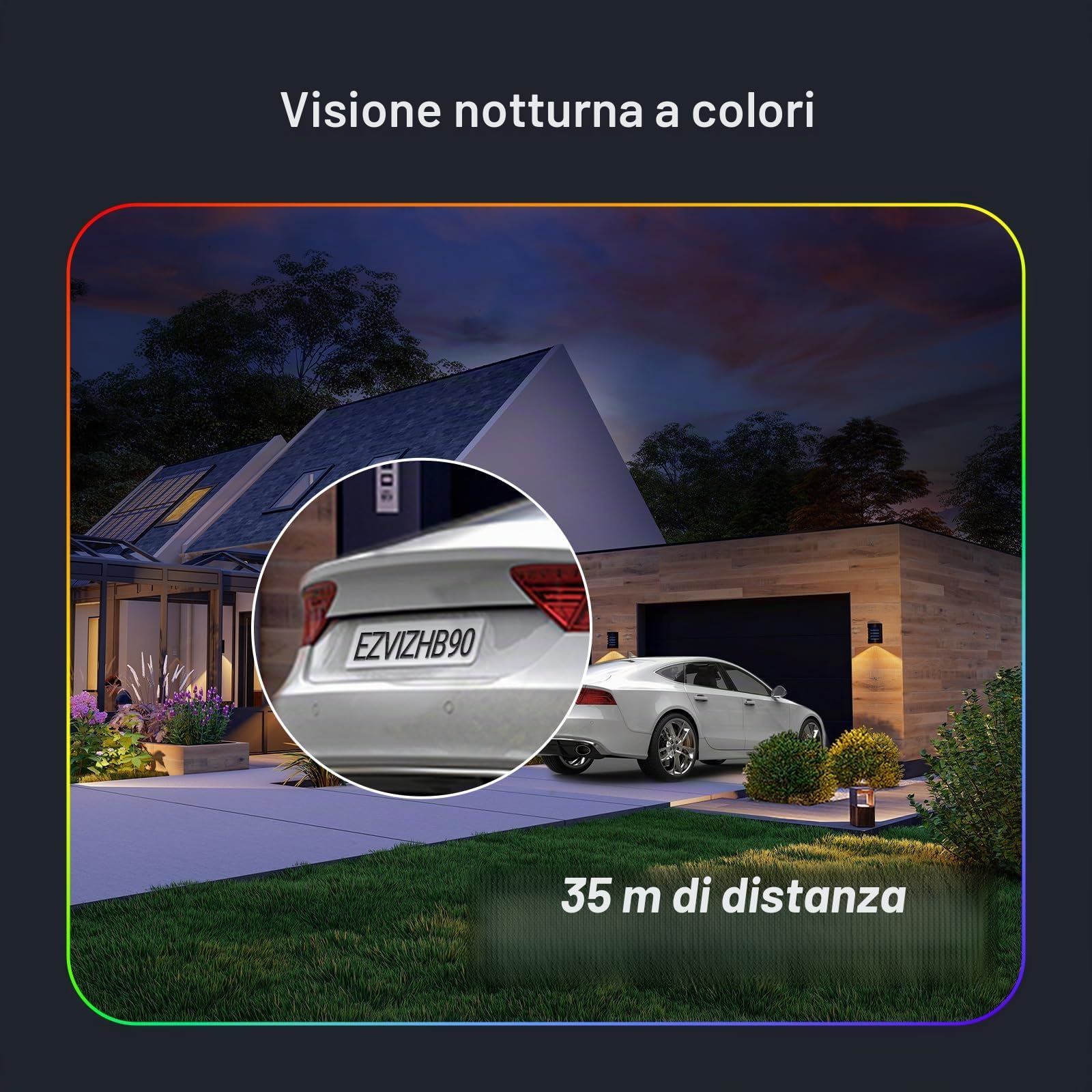 Videocamera sorveglianza Ezviz HB90 with Solar Panel