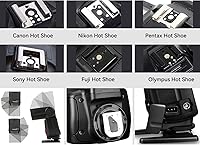 Vista 3 de Yongnuo YN560 IV Flash Speedlite inalámbrico, Flash Master + Slave + Sistema de disparo incorporado, para cámaras digitales Canon Nikon Pentax