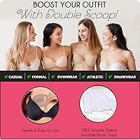 Vista 6 de Double Scoop Inserciones de sujetador (Bubble Gum)- D