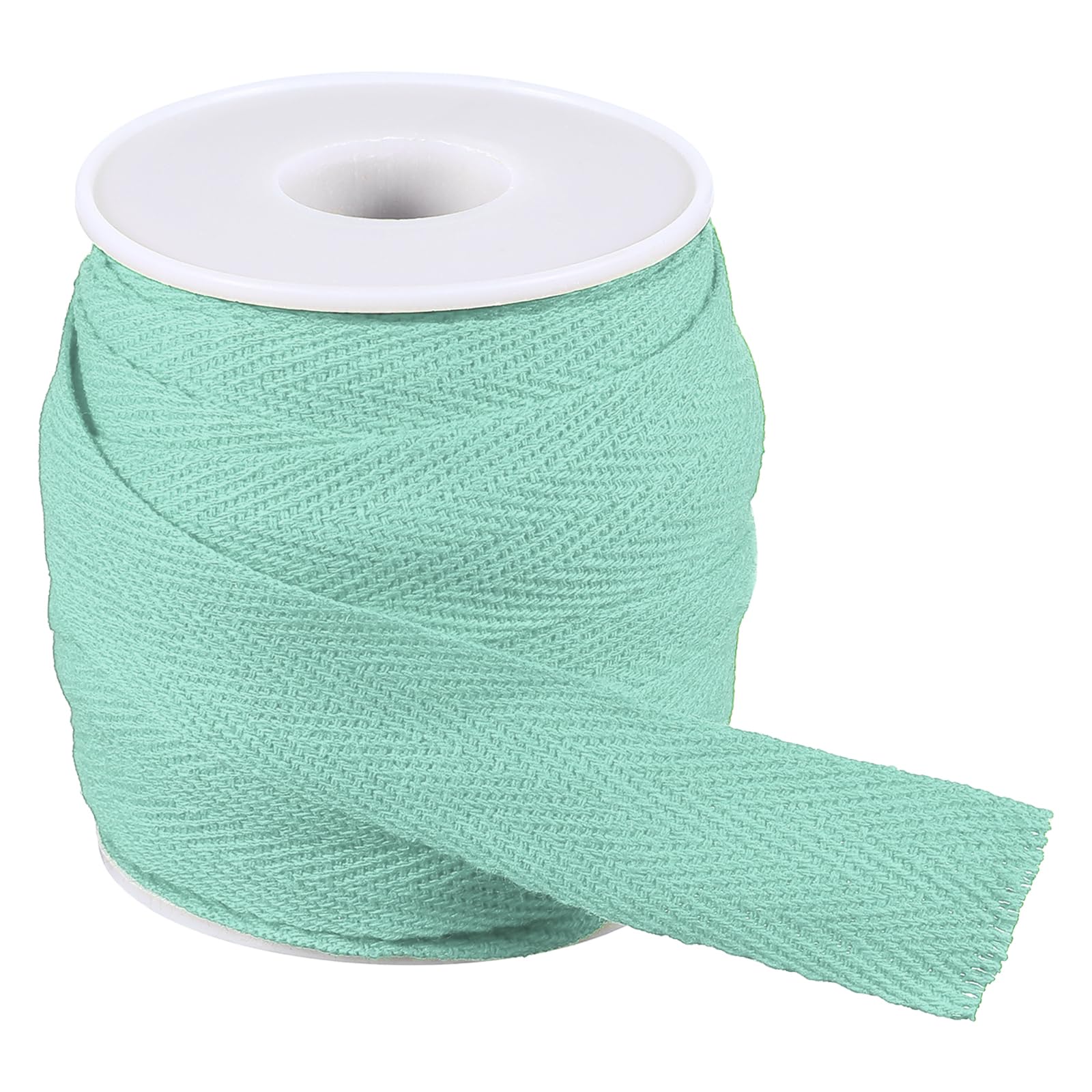 PATIKIL Mint Green Cotton Drawstring Cord, 9.14m x 2cm, 19mm x 33feet