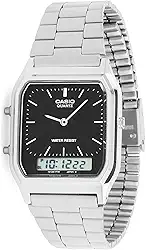 AQ-230A-1DMQYEF Mens Combi pulseira relógio