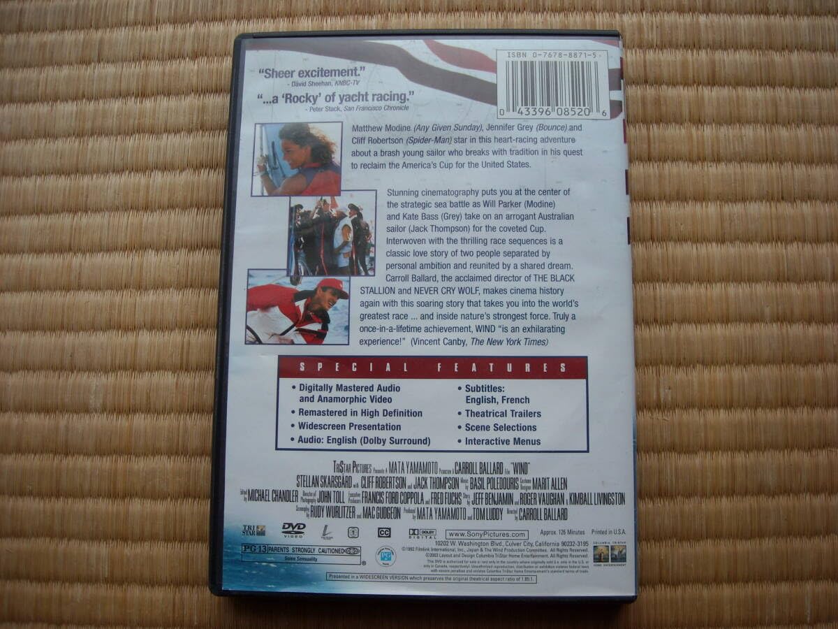 匿名送料無料 『ウインズ』 　blu-rayコッポラ　アメリカズカップ Amazon.co.jp: 映画 WINDS ウインズ DVD アメリカズカップ