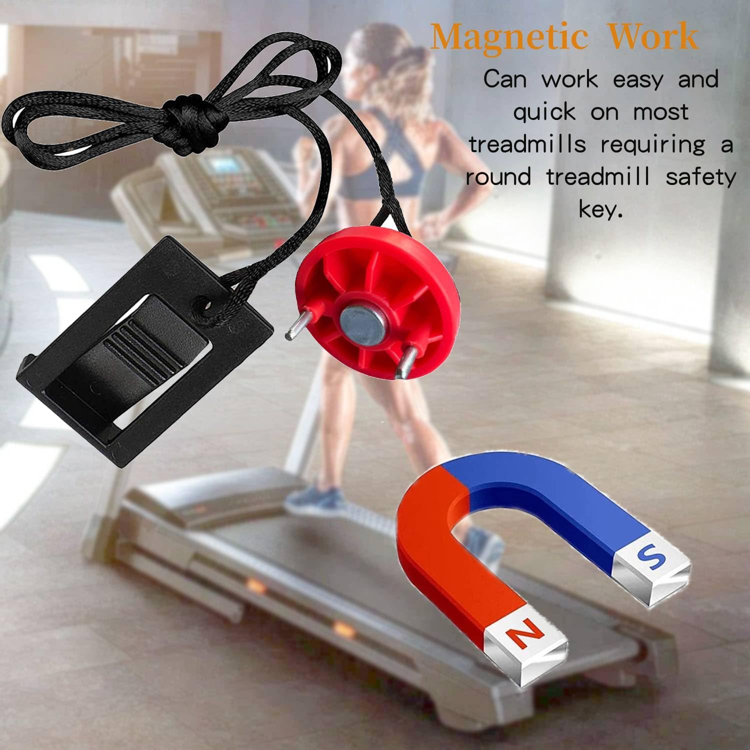 Walking Pad Foldable Promo Safety Key Treadmill Universal Kunci