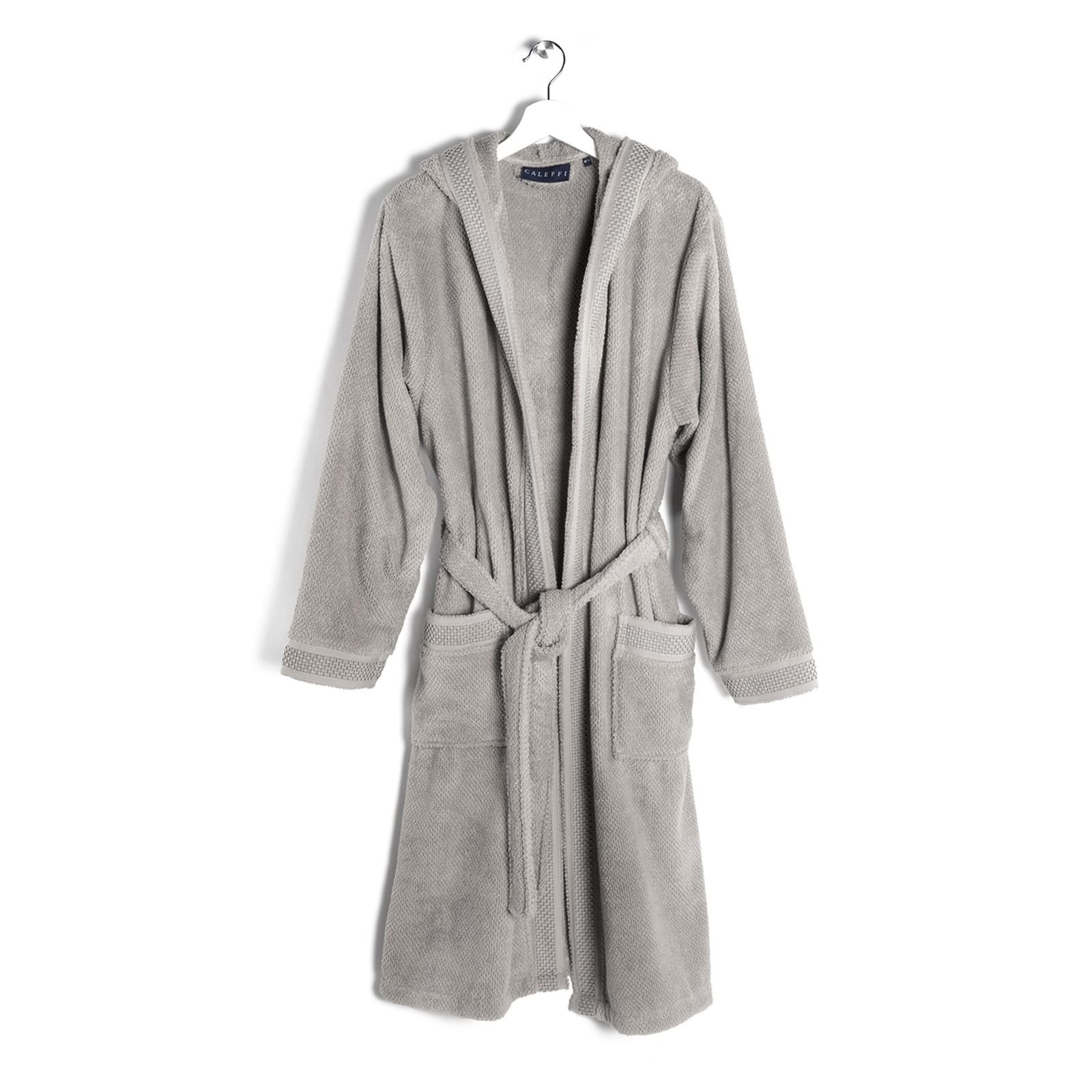 Caleffi Talla Albornoz con capucha Unisex adulto (Pack de 1)