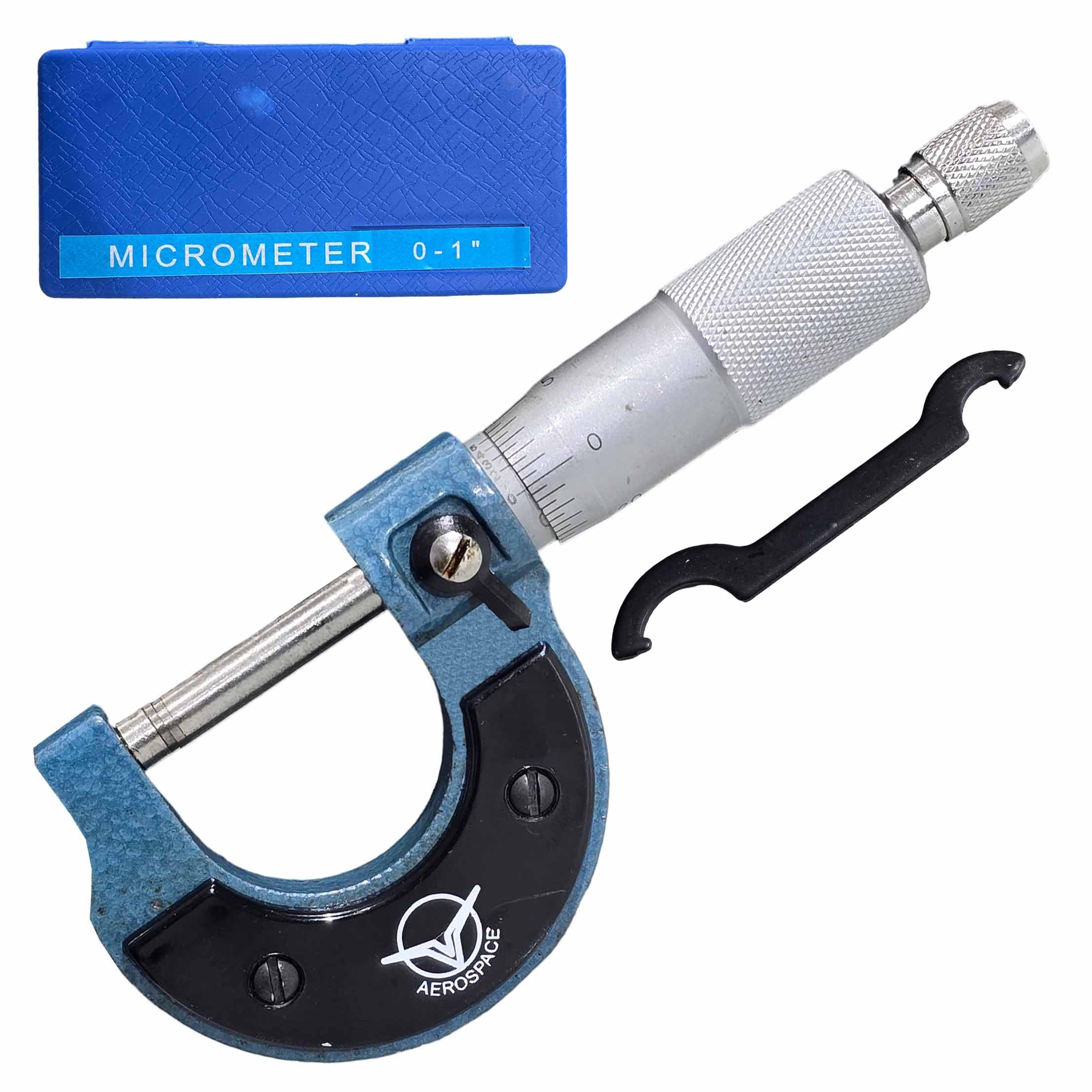 Digital Craft Mechanical Outside Micrometer Screw Gauge 0–1 Inch, 0.0001 Inch Least Count with Carbide Tipped Faces for Workshop Use-picture-24
