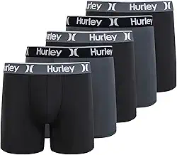 Cuecas boxer 5 Pack Stretch Boxer Briefs HurleyMasculino