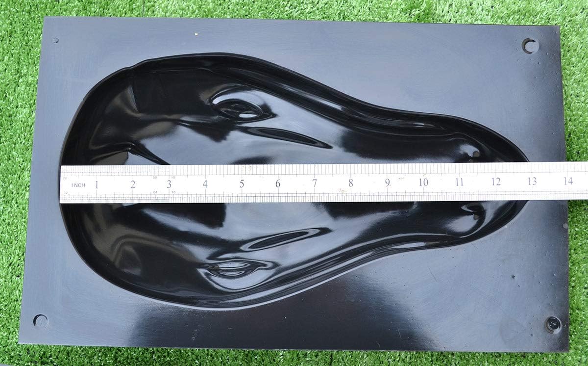 SvitMolds Crocodile Mold DIY Concrete Stone Mould Garden Alligator Plastic Mold 40" Long Crocodile Garden Statue Yard Decor A04