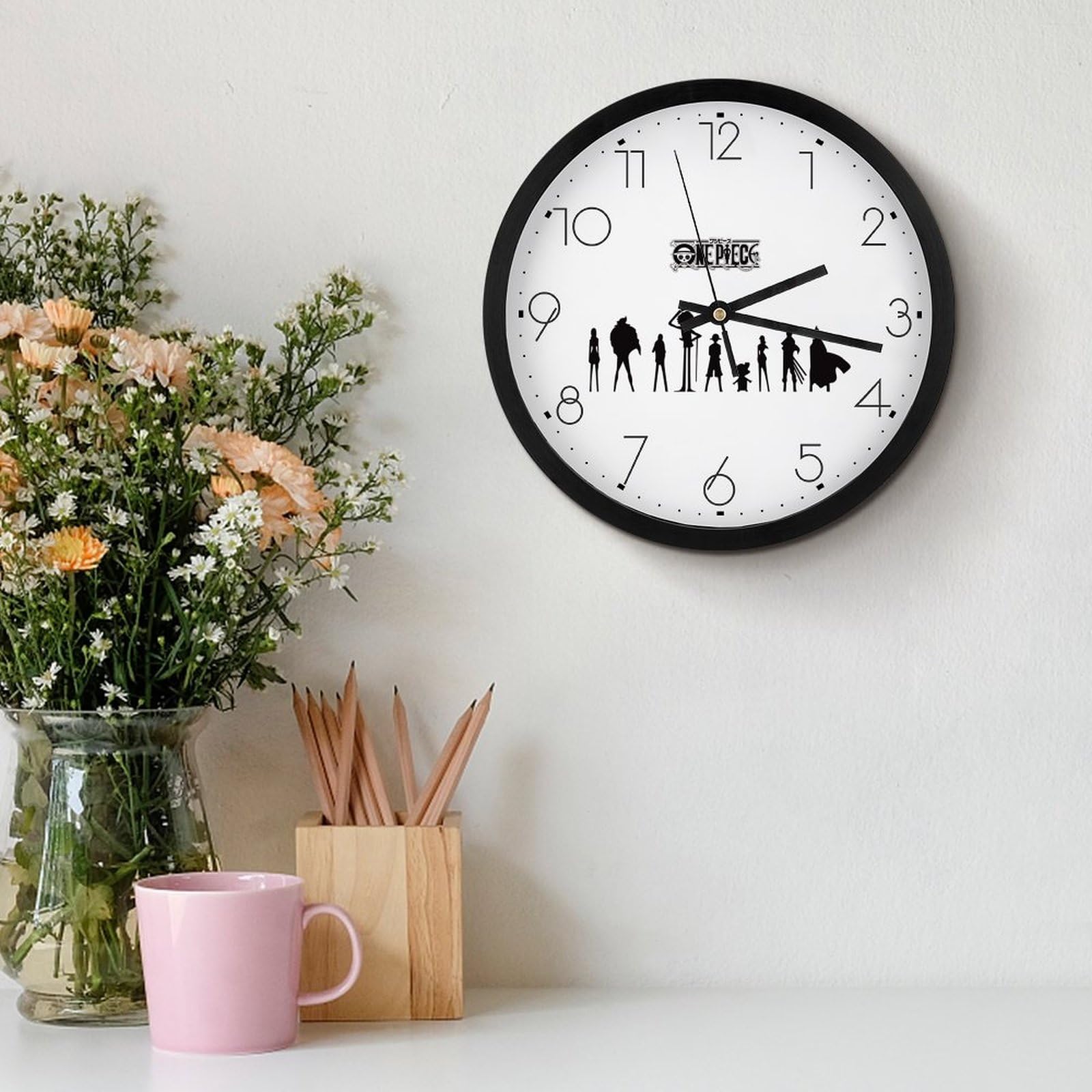 Amazon.co.jp: 掛け時計 ワンピース ONE PIECE 壁掛け時計 時計 壁掛け