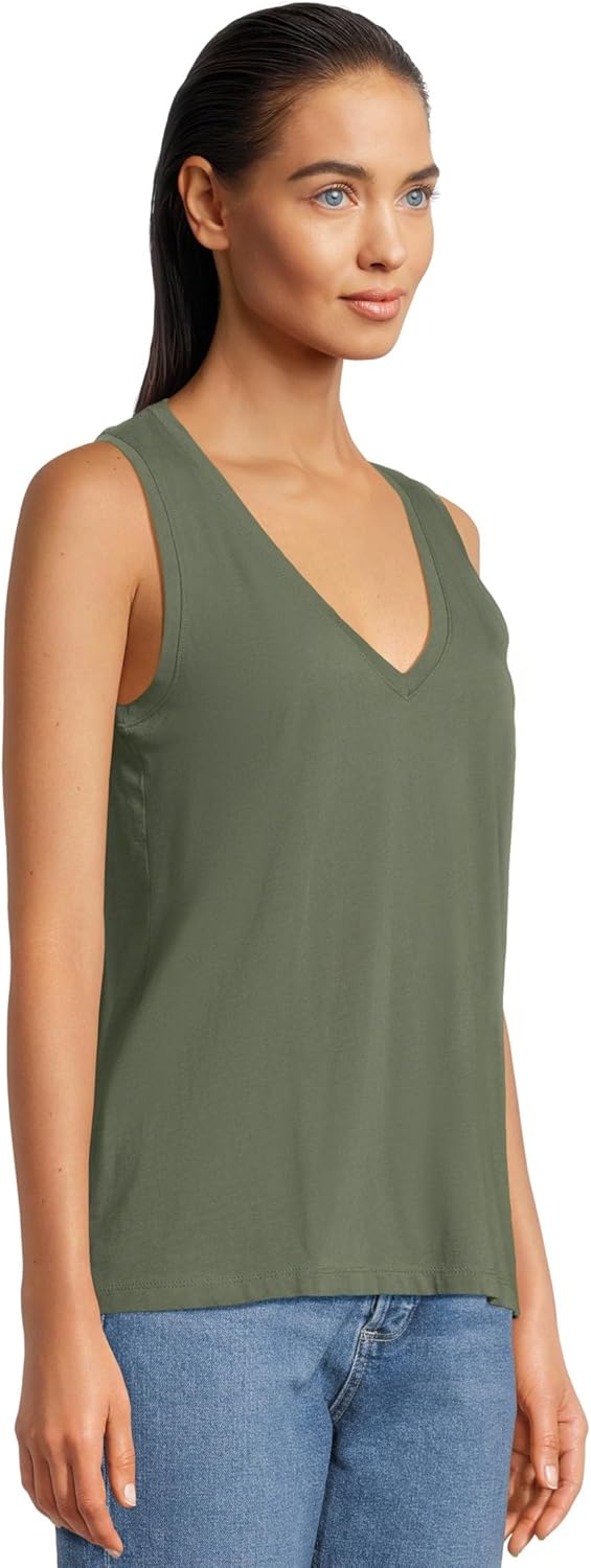 Madewell Womens Northside Vneck Tank - Image 2