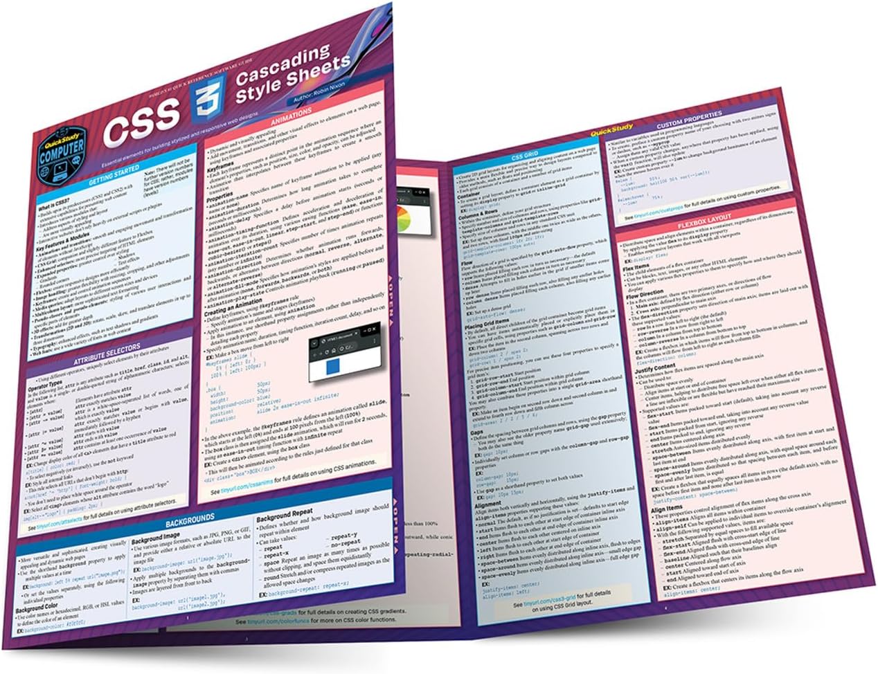 CSS - Cascading Style Sheets: a QuickStudy Laminated Reference Guide