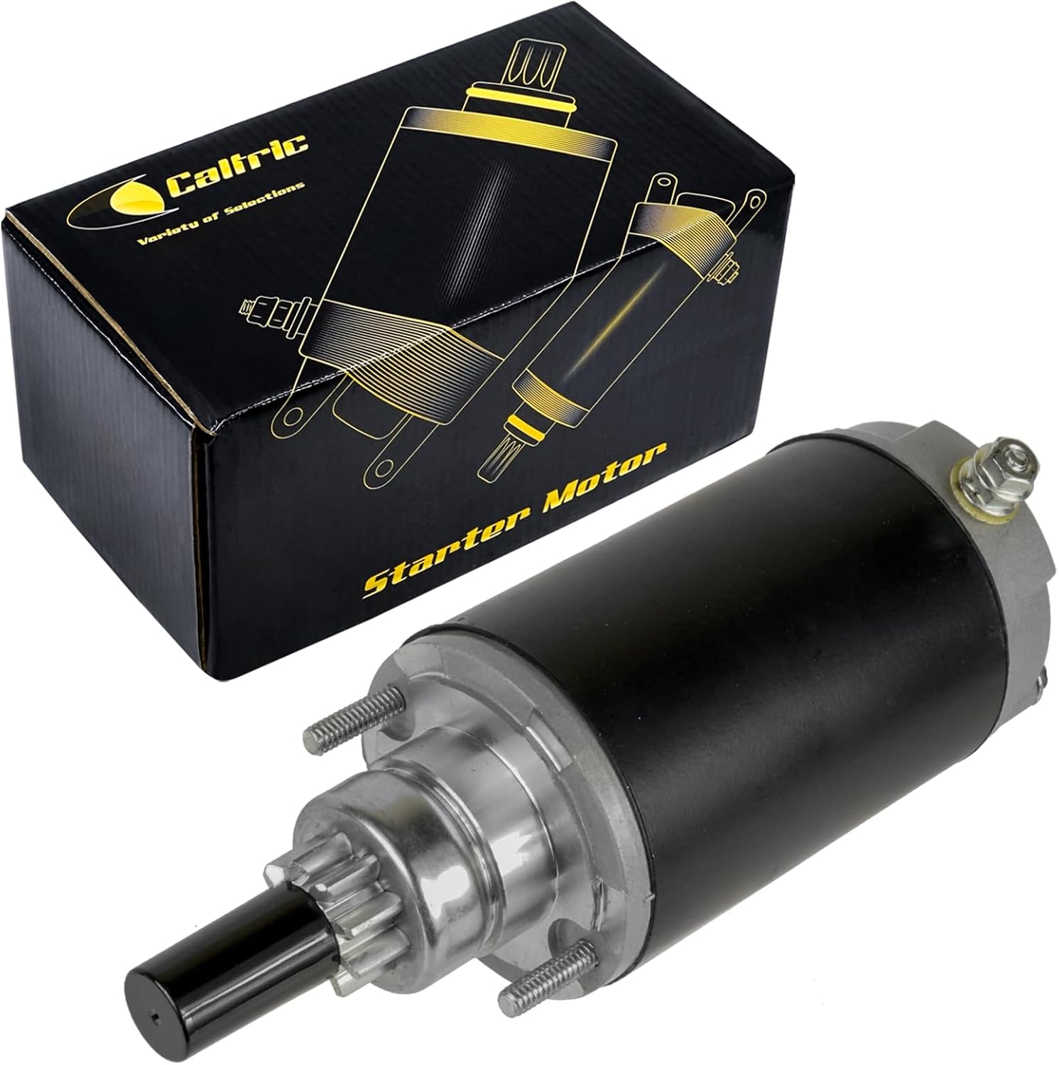 Caltric Starter Compatible with Kohler 5209812S 5209812 5209809 5209803