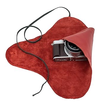 ★TPI Remoclip f. Leica レモクリップ　珍品！希少品ですから Amazon.co.jp: EtsHaim レザーラップクロス レッド 小型ミラー