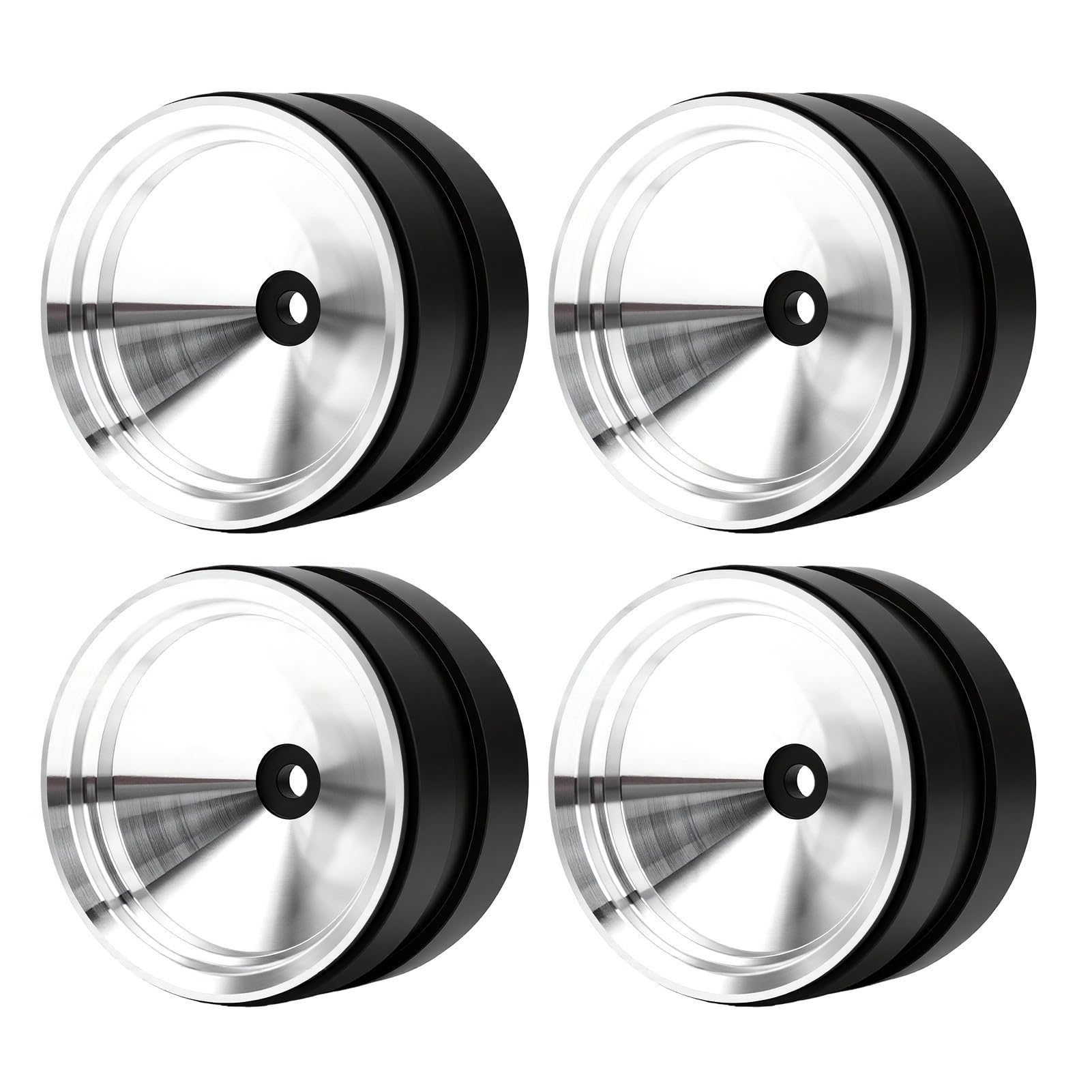 Bujes de Rueda RC de 2,2 Pulgadas 1/10 Aluminio (Black)