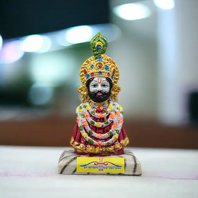 Marble Baba Khatu Shyam ji Idol Statue for Pooja | Khatu Shyam Murti