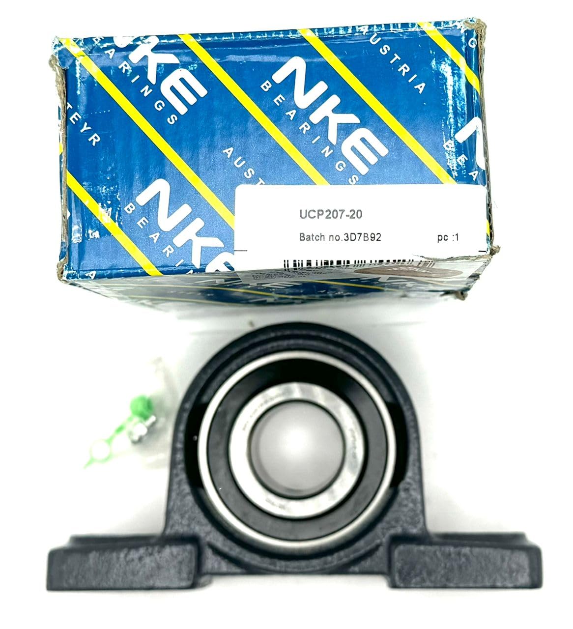 NKE UCP207-20 HOUSING and Bearing SYJ1.1/4 TF ¼” BORE