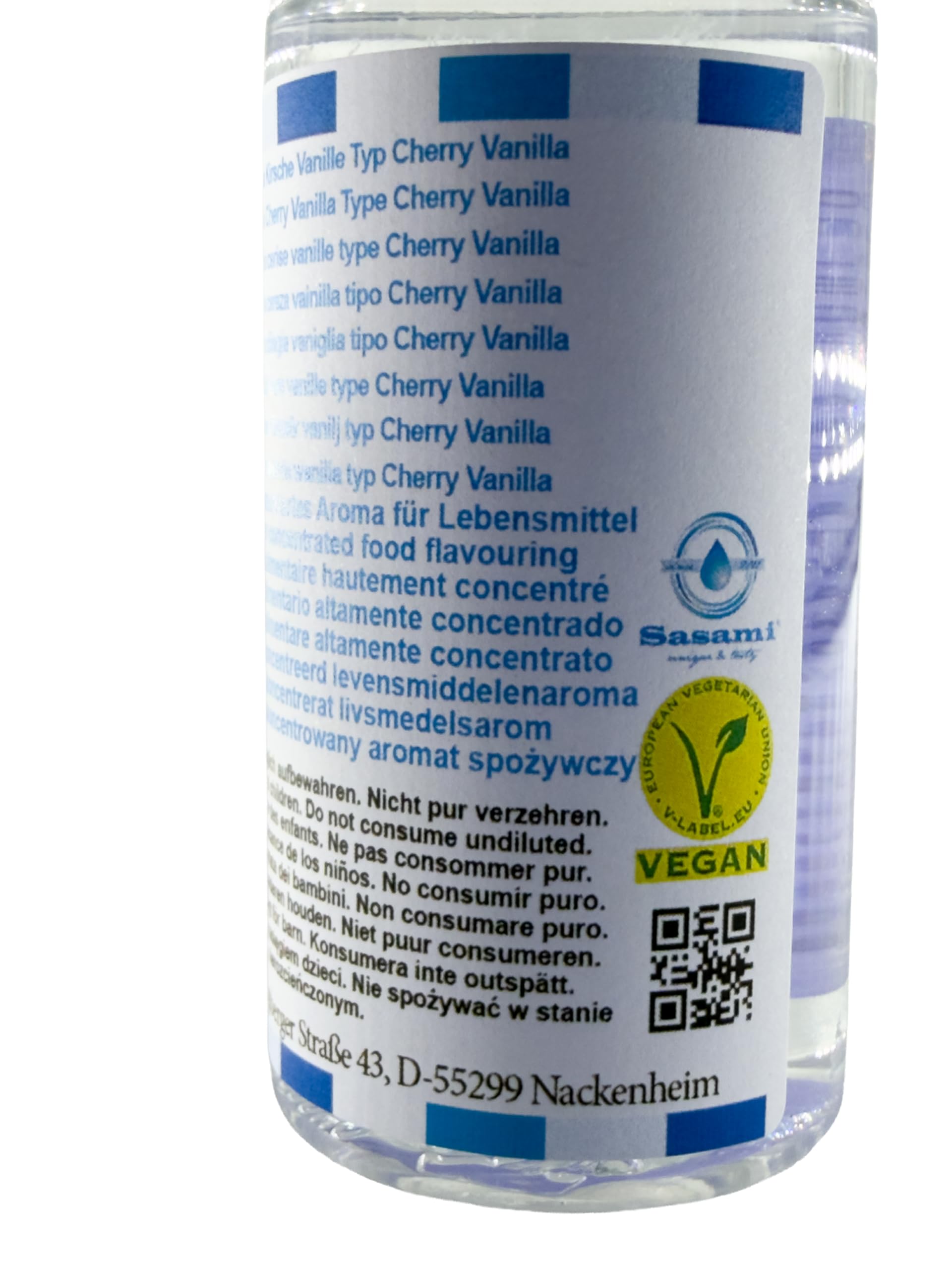 Cola wiśnia wanilia typ Cherry Vanilla aromat koncentrat – Wegański – Sasami – 100ml