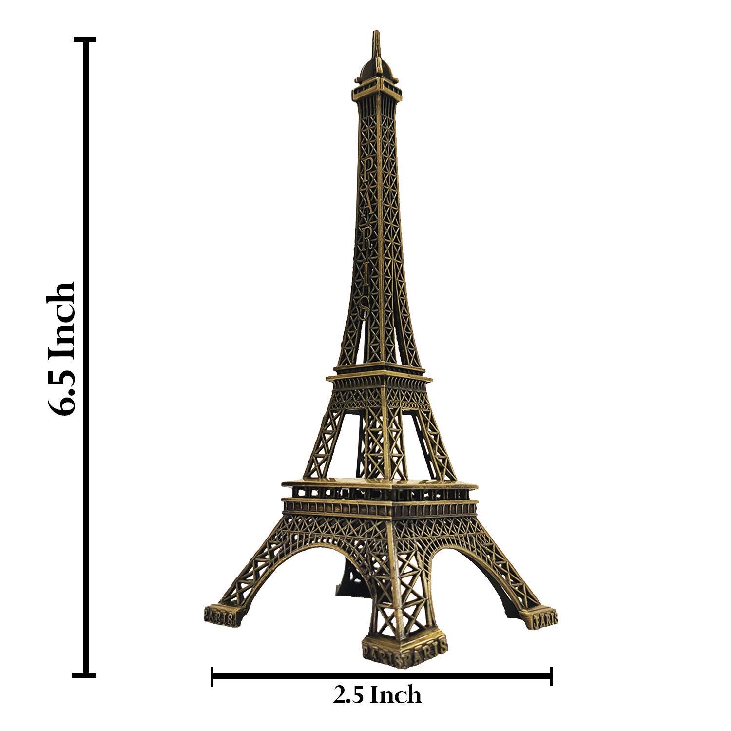 ASP Online Trader Eiffel Tower paris France Metal Stand Statue Model