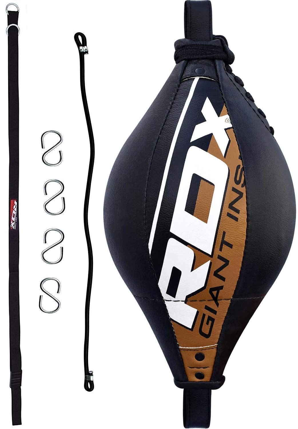 Sacco Veloce Boxe Palla Da Boxe WARX In Pelle - Speed Ball Girevole Per Allenamento Velocità E Pugno, MMA Speed Ball WARX Pelle - Foto 13