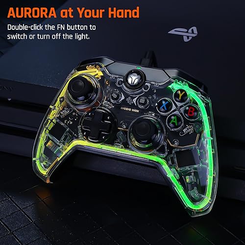 Miniatura 8 de Wired Controllers, BIGBIG WON PC Gaming Controller RGB2 Custom ButtonsMacroTurbo, Controller for PC Win10&11, Controller for Switch for Zelda Tears