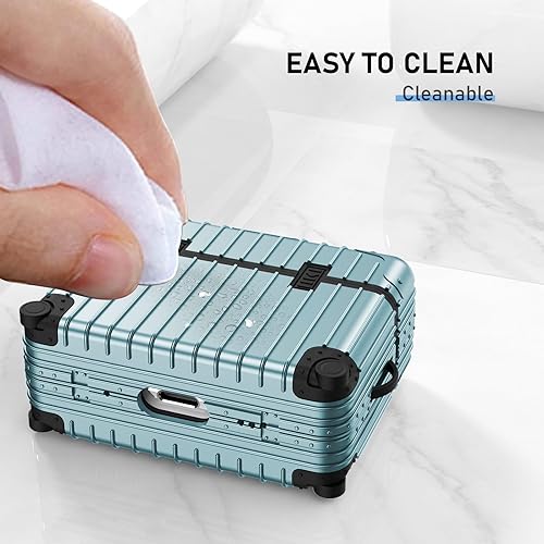 Vista 43 de KOREDA Funda compatible con AirPods Pro de 2ª/1ª generación, bonita y divertida funda de diseño de maleta para Airpods Pro de 2ª/1ª