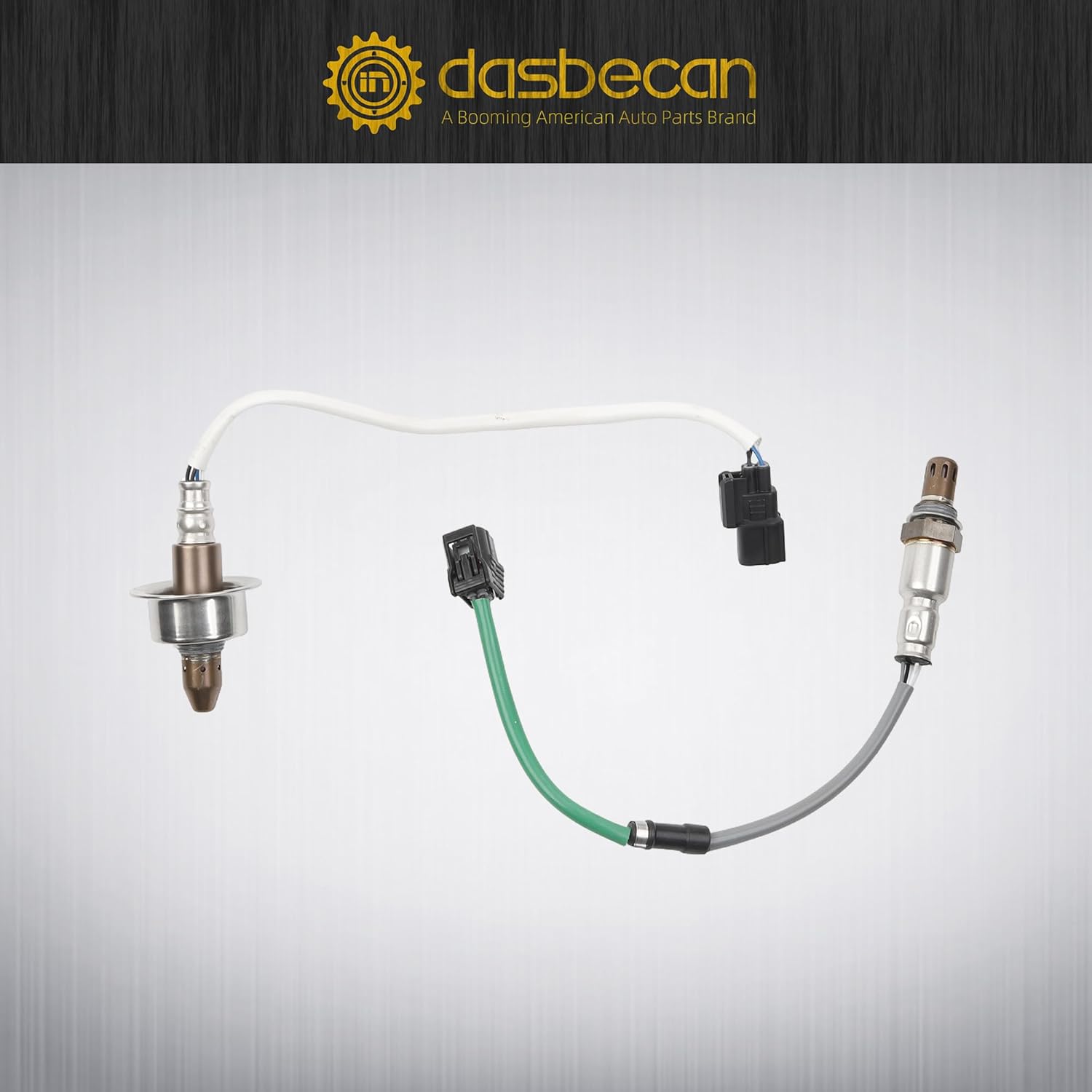 Dasbecan 2PCS O2 Oxygen Sensor Set Compatible with Honda CR-V 2012-2019 & Accord 2013-2017 Upstream & Downstream Sensors 234-9131 & 234-4980