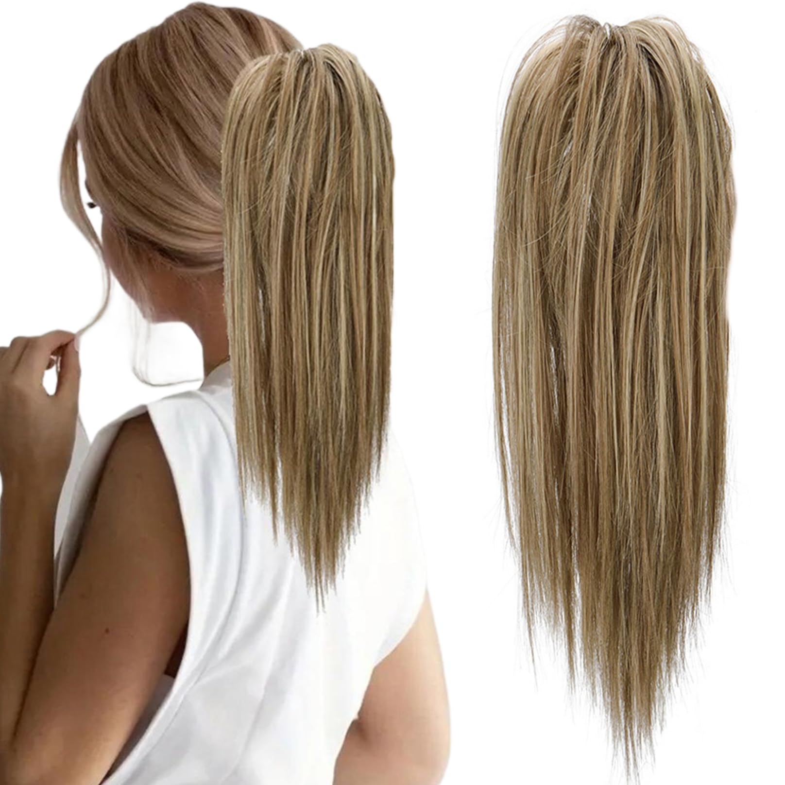 Coleta de caballo con clip para cambiar de look sin dañar tu pelo natural 7