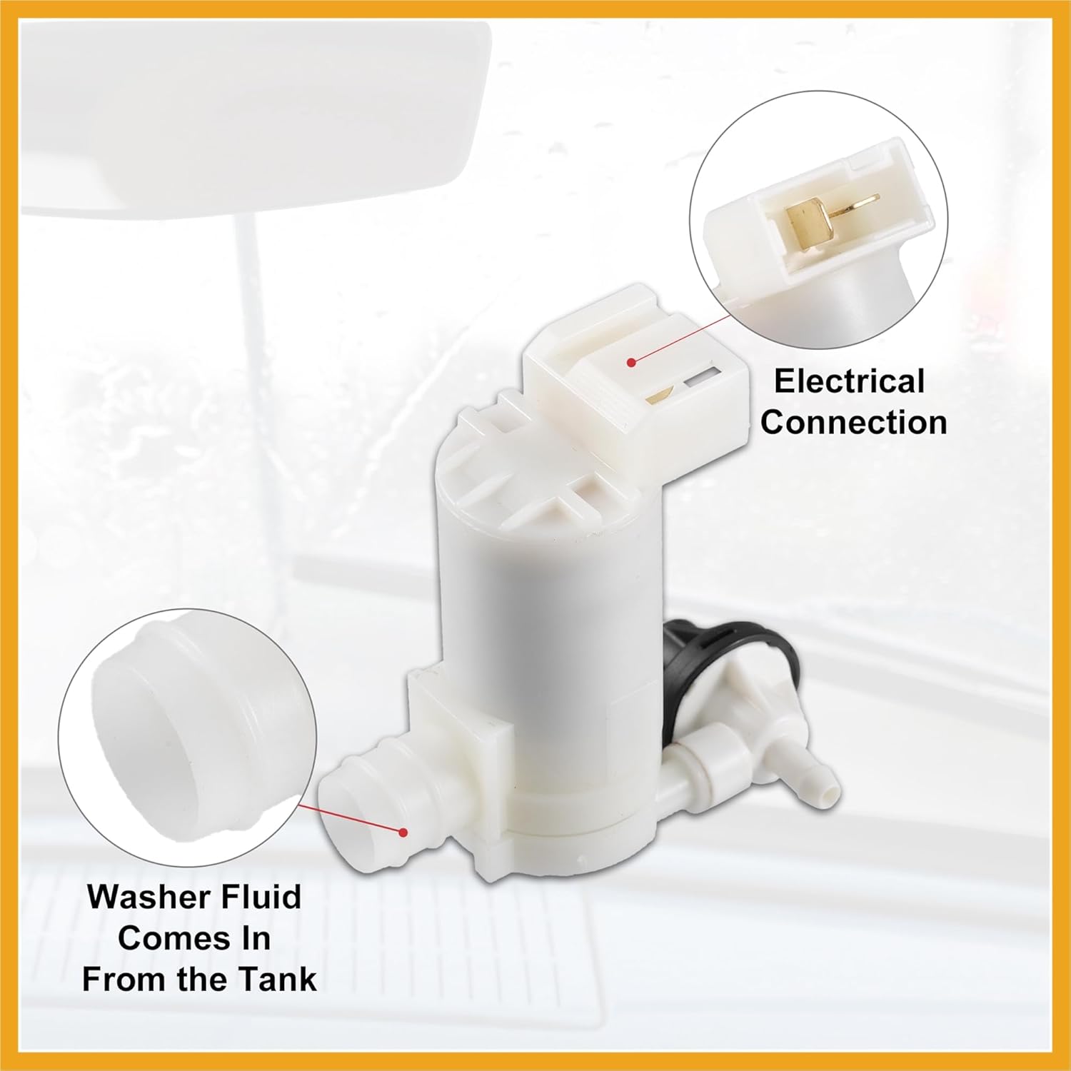 Car Windshield Washer Pump 28920-Cn000 for Nissan for X-Trail T31 Mk2 Replacement