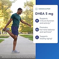 Vista 3 de Pure Encapsulations Suplemento hipoalergénico micronizado, DHEA (dehidroepiandrosterona) 5 mg, 180 cápsulas