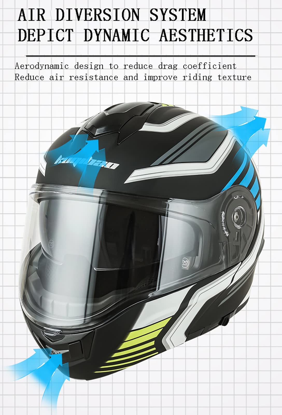 Casco Moto Modulare Bluetooth - Integrale Con Auricolare, Doppia Visiera E Approvazione DOT/ECE